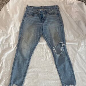American eagle mid rise jeans